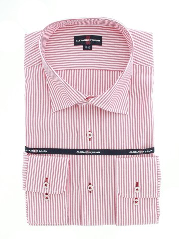 【大きいサイズ】グランバック/GRAND-BACK 綿100% 形態安定ワイドカラー長袖シャツ
