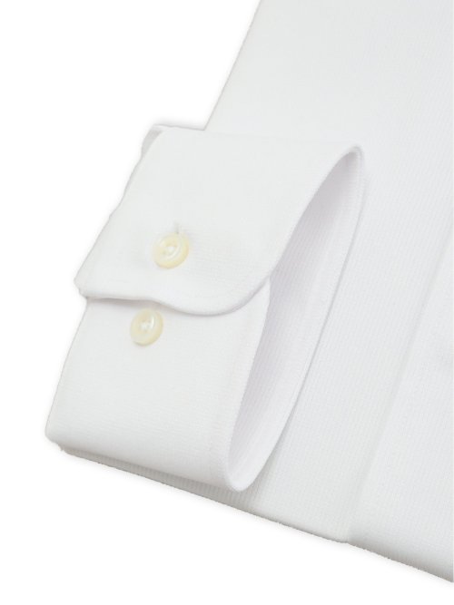 ノンアイロンストレッチ NEWスタンダードフィット ボタンダウン長袖ニットシャツ