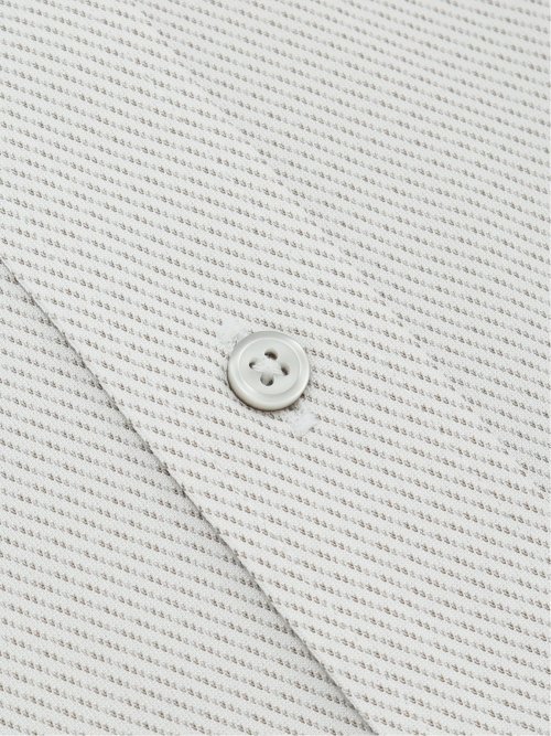 ノンアイロンストレッチ NEWスタンダードフィット ボタンダウン長袖ニットシャツ