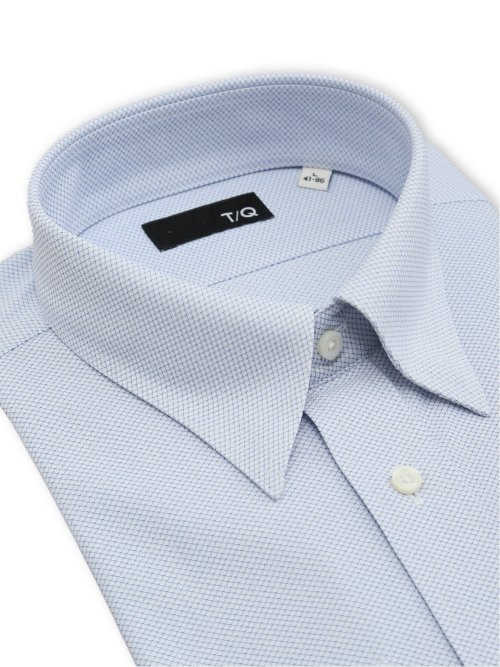 ノンアイロンストレッチ NEWスタンダードフィット 隠しボタンダウン長袖ニットシャツ