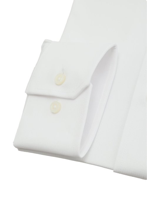 ノンアイロンストレッチ NEWスタンダードフィット カッタウェイ長袖ニットシャツ