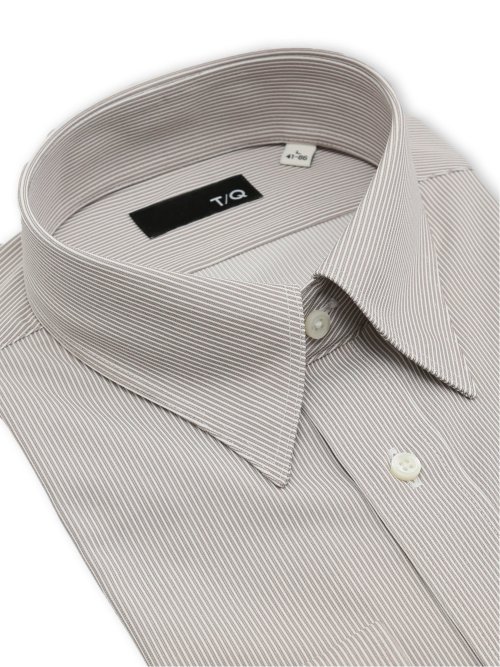 ノンアイロンストレッチ NEWスタンダードフィット 隠しボタンダウン長袖ニットシャツ