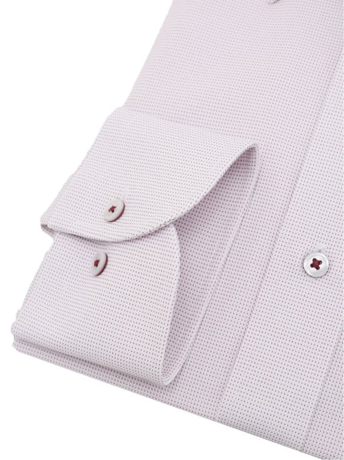 ノーアイロンストレッチ スタンダードフィット ボタンダウン長袖ニットシャツ