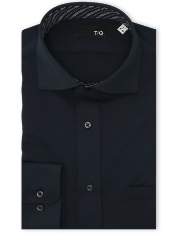 ノンアイロンストレッチ NEWスタンダードフィット カッタウェイ長袖ニットシャツ