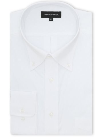 【大きいサイズ】グランバック/GRAND-BACK 形態安定 ボタンダウン長袖シャツ