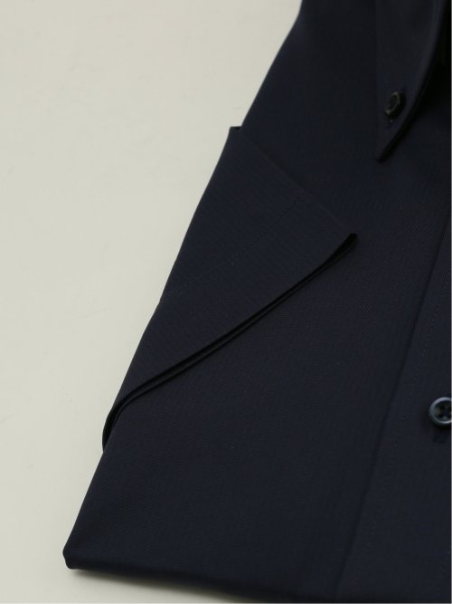 【大きいサイズ】グランバック/GRAND-BACK ノンアイロン ストレッチ ボタンダウン 半袖 ニット シャツ