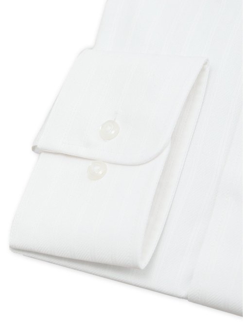 【大きいサイズ】グランバック/GRAND-BACK 綿100% 形態安定 セミワイドカラー長袖シャツ