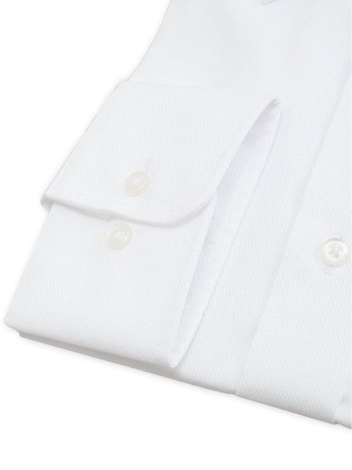 【大きいサイズ】グランバック/GRAND-BACK 綿100% 形態安定 セミワイドカラー長袖シャツ