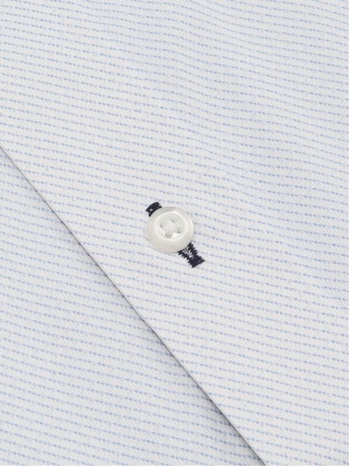 ノンアイロン ストレッチ NEWスタンダードフィット ボタンダウン長袖ニットシャツ