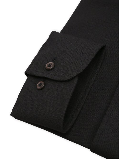 ノンアイロン ストレッチ NEWスタンダードフィット ボタンダウン長袖ニットシャツ