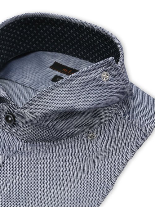 イージーアイロン ストレッチ NEWスタンダードフィット カッタウェイ長袖シャツ