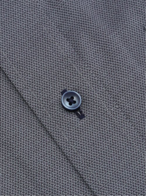 イージーアイロン ストレッチ NEWスタンダードフィット ワイドカラー長袖シャツ