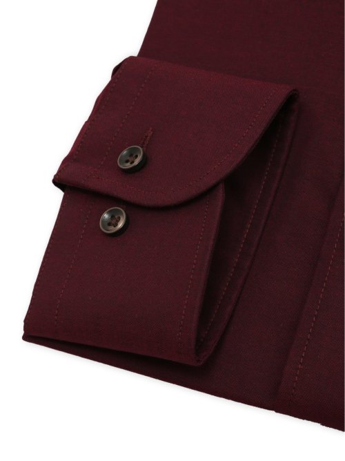 イージーアイロン ストレッチ NEWスタンダードフィット ワイドカラー長袖シャツ