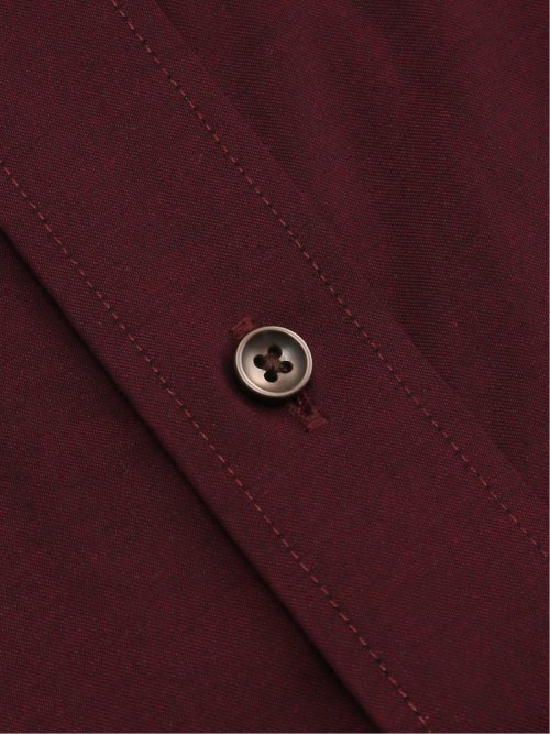 イージーアイロン ストレッチ NEWスタンダードフィット ワイドカラー長袖シャツ