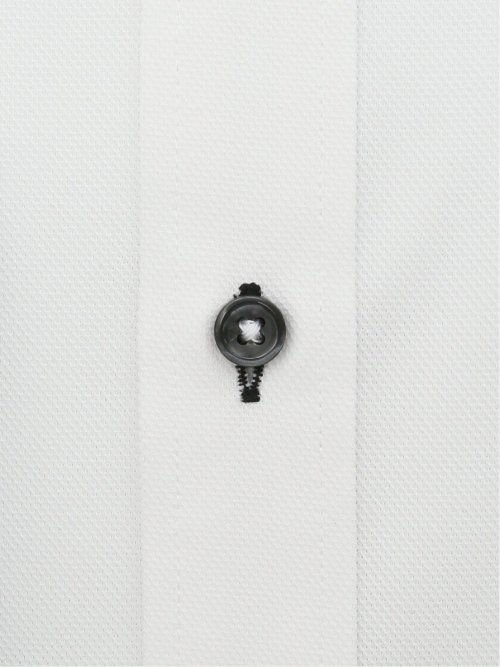 ノーアイロンストレッチ スタンダードフィット ドゥエボタンダウン長袖ニットシャツ