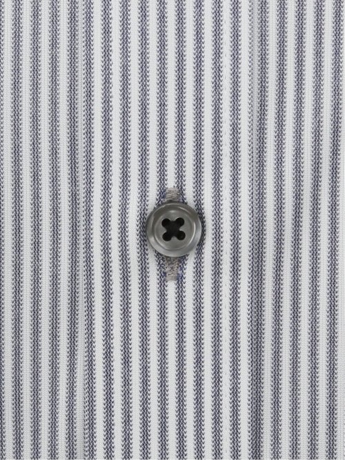 ノーアイロンストレッチ スタンダードフィット ボタンダウン長袖ニットシャツ