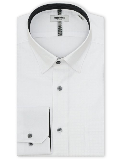 イージーアイロン NEWスタンダードフィット スナップダウン長袖シャツ