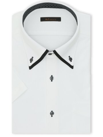 Biz アルティマ NEWスタンダードフィット ボタンダウン 半袖 ビズシャツ