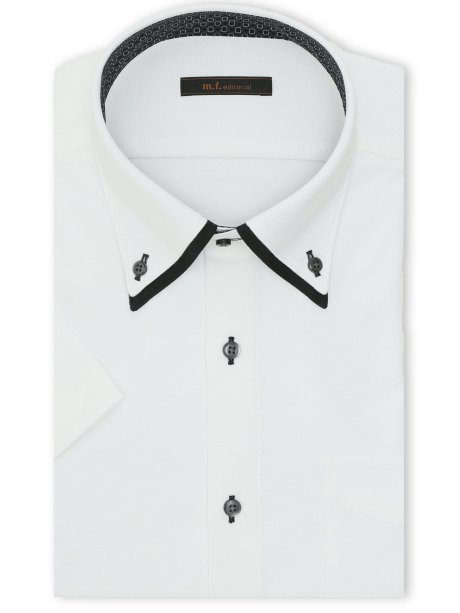 Biz アルティマ NEWスタンダードフィット ボタンダウン 半袖 ビズシャツ