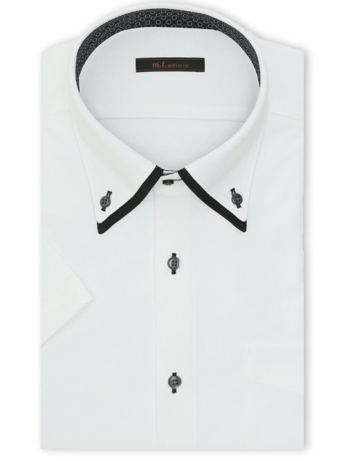 Biz アルティマ NEWスタンダードフィット ボタンダウン 半袖 ビズシャツ