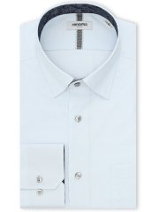 イージーアイロン NEWスタンダードフィット スナップダウン長袖シャツ