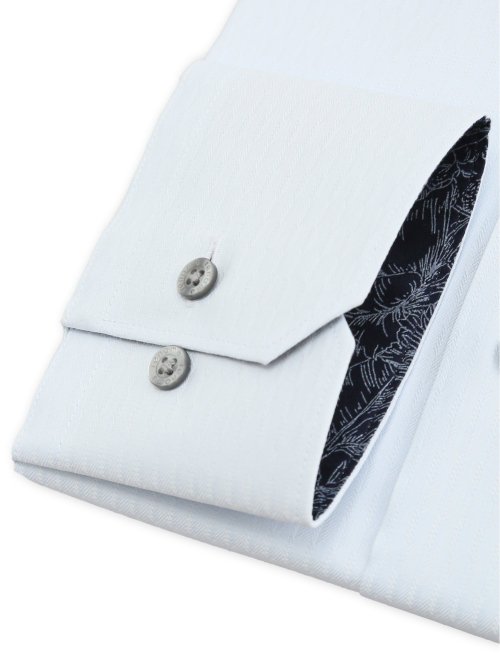 イージーアイロン NEWスタンダードフィット スナップダウン長袖シャツ