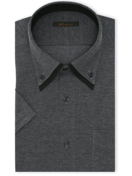 Biz アルティマ NEWスタンダードフィット ボタンダウン 半袖 ビズシャツ