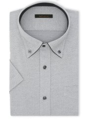 Biz アルティマ NEWスタンダードフィット ボタンダウン 半袖 ビズシャツ