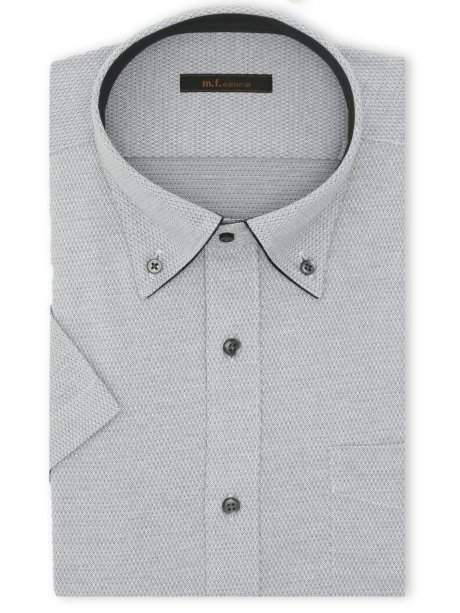 Biz アルティマ NEWスタンダードフィット ボタンダウン 半袖 ビズシャツ