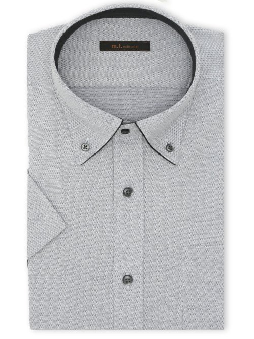 Biz アルティマ NEWスタンダードフィット ボタンダウン 半袖 ビズシャツ