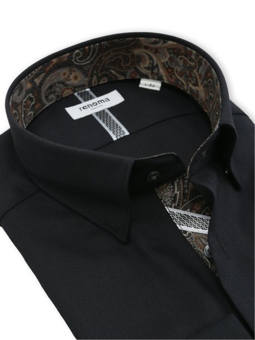 イージーアイロン NEWスタンダードフィット スナップダウン長袖シャツ