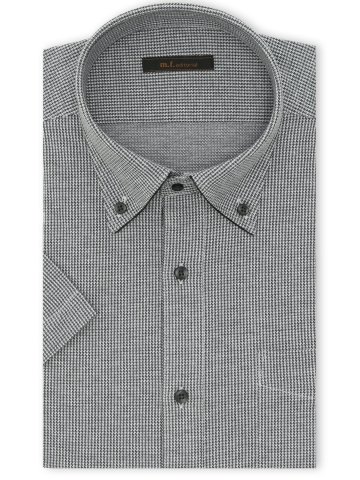 Biz アルティマ NEWスタンダードフィット ボタンダウン 半袖 ビズシャツ