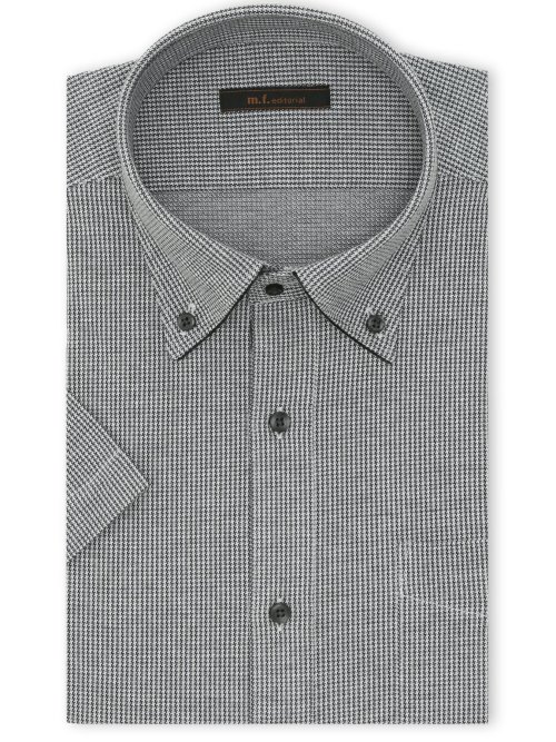 Biz アルティマ NEWスタンダードフィット ボタンダウン 半袖 ビズシャツ