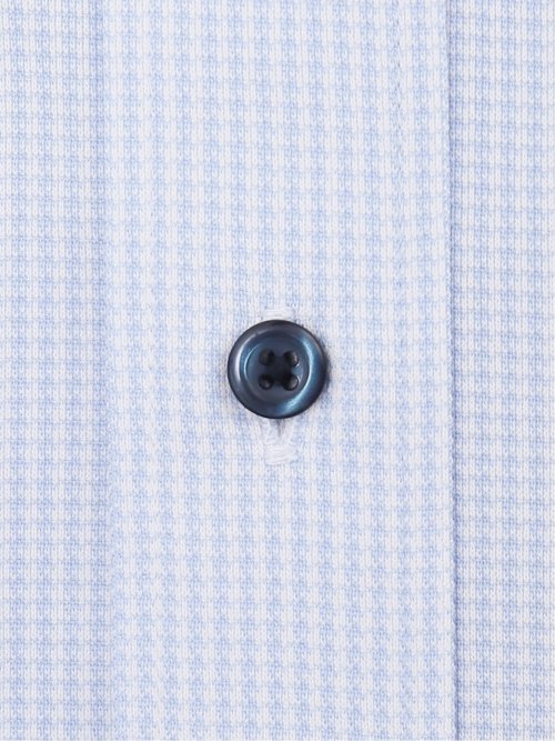 ノーアイロンストレッチ スタンダードフィット ボタンダウン長袖ニットシャツ