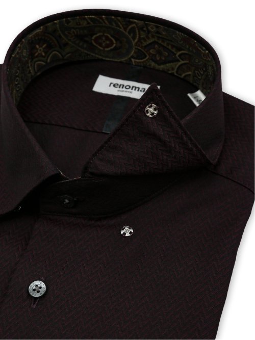 イージーアイロン NEWスタンダードフィット スナップダウン長袖シャツ