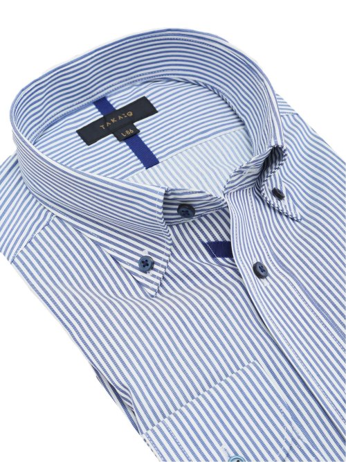 遮熱 UVカット スタンダードフィット ボタンダウン長袖シャツ