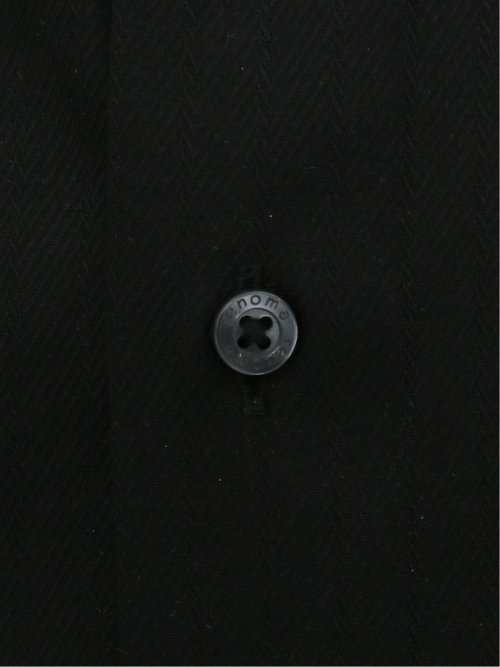 形態安定 スタンダードフィット ショートレギュラーカラースナップダウン長袖シャツ