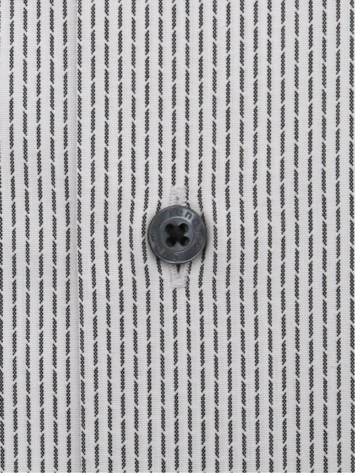 形態安定 スタンダードフィット ショートレギュラーカラースナップダウン半袖シャツ