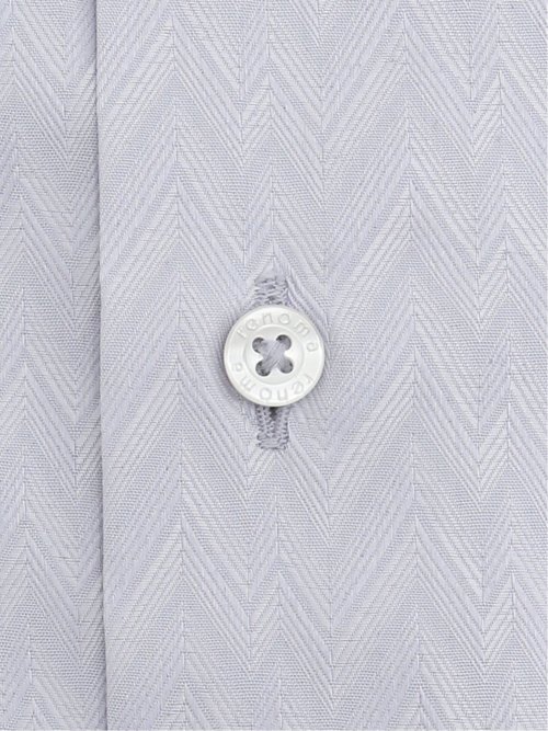 形態安定 スタンダードフィット ショートボタンダウンスナップダウン長袖シャツ