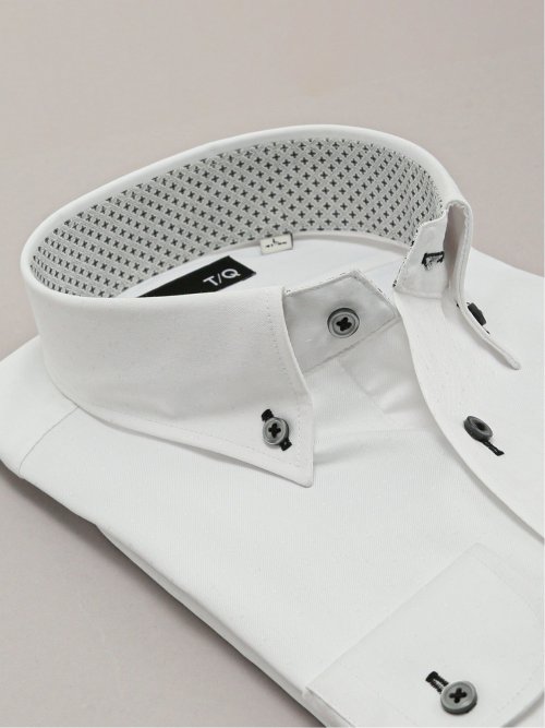 遮熱 イージーアイロン NEWスタンダードフィット ボタンダウン 長袖 シャツ