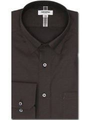 形態安定 スタンダードフィット スナップダウン長袖シャツ