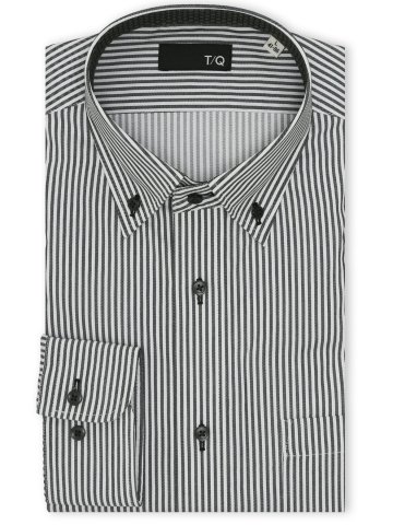 遮熱 イージーアイロン NEWスタンダードフィット ボタンダウン 長袖 シャツ