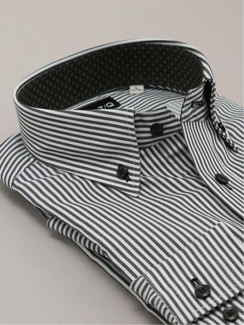 遮熱 イージーアイロン NEWスタンダードフィット ボタンダウン 長袖 シャツ