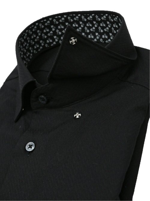 形態安定 スタンダードフィット スナップダウン長袖シャツ