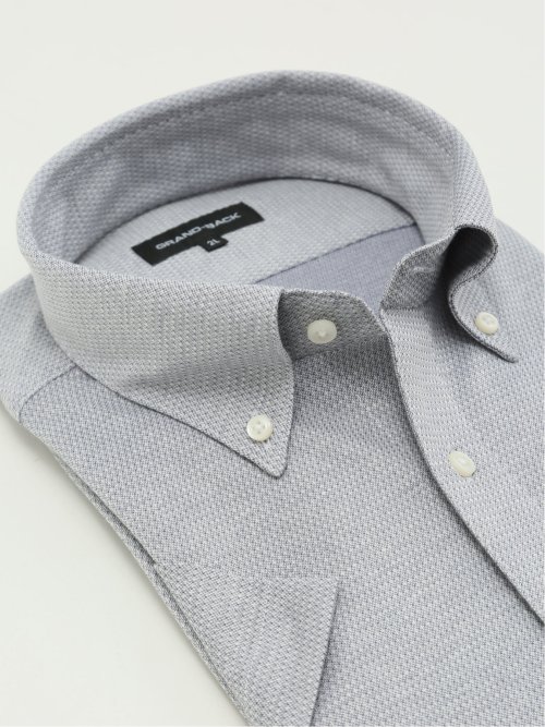 【大きいサイズ】グランバック/GRAND-BACK Biz アルティマ ボタンダウン 半袖 ビズシャツ