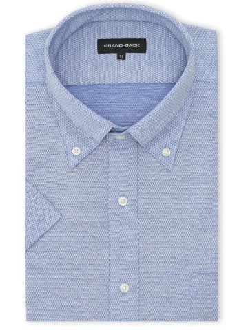 【大きいサイズ】グランバック/GRAND-BACK Biz アルティマ ボタンダウン 半袖 ビズシャツ