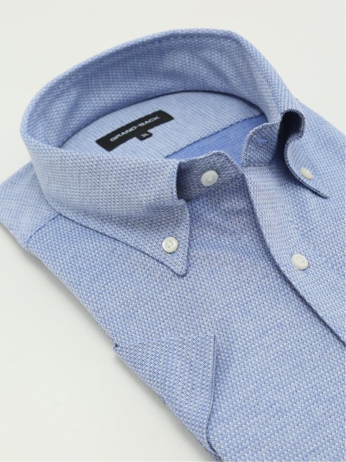 【大きいサイズ】グランバック/GRAND-BACK Biz アルティマ ボタンダウン 半袖 ビズシャツ