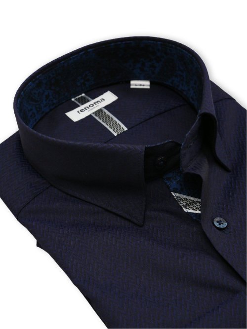 【大きいサイズ】レノマオム/renoma HOMME イージーアイロン スナップダウン長袖シャツ