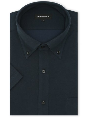 【大きいサイズ】グランバック/GRAND-BACK Biz アルティマ ボタンダウン 半袖 ビズシャツ