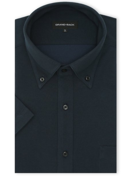 【大きいサイズ】グランバック/GRAND-BACK Biz アルティマ ボタンダウン 半袖 ビズシャツ